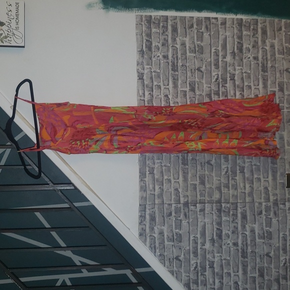 FARM RIO Tropical Print Spaghetti Strap Dress - Picture 5 of 7